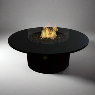 Circa Top Fire Coffee Table - Aluminum - Modofire