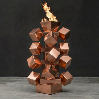 Climb Fire Pillar Sculpture - Modofire