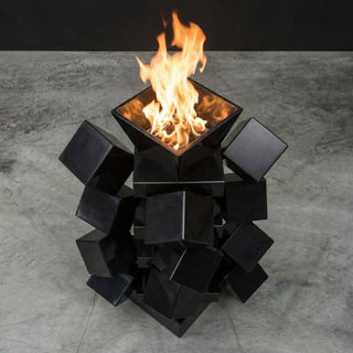 Climb Fire Pillar Sculpture - Modofire