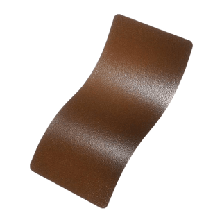 Cocoa Nut - Textured Satin Powder Coated Swatch - Modofire