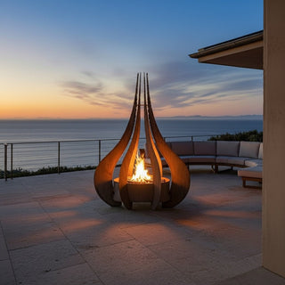 Comet Fire Pit Sculpture - Modofire