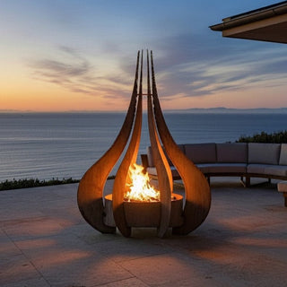 Comet Fire Pit Sculpture - Modofire