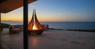 Comet Fire Pit Sculpture - Modofire