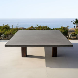 Concrete Square Table Top with Subdeck, 1" - Modofire