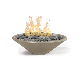 Conic Cast Fire Bowl - Cast Stone Honed Finish - modofire🔥