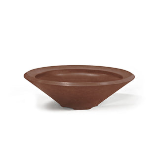 Conic Cast Planter / Water Bowl - Cast Stone Honed Finish - modofire🔥