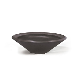 Conic Cast Planter / Water Bowl - Cast Stone Honed Finish - modofire🔥