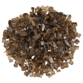 Copper Reflective Fire Glass - 1/2" - 10 lbs. - Modofire
