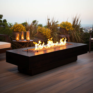 Coronado Rectangle Fire Table - Powder Coated Steel - Modofire