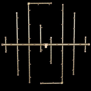 CROSSFIRE® Brass Burner with WATERSTOP® • 60K- 560K BTU • Round/Square - Modofire