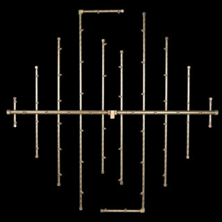 CROSSFIRE® Brass Burner with WATERSTOP® • 60K- 560K BTU • Round/Square - Modofire