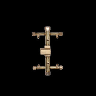 CROSSFIRE® Brass Burner with WATERSTOP® • 60K- 560K BTU • Round/Square - Modofire