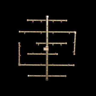CROSSFIRE® Brass Burner with WATERSTOP® • 60K- 560K BTU • Round/Square - Modofire