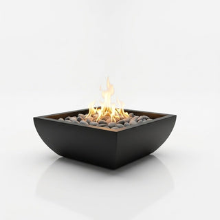 Curve Square Fire Bowl - Modofire