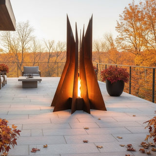 DecaSpire Fire Sculpture - Modofire