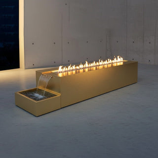 End Fall Fire & Water Feature - Modofire