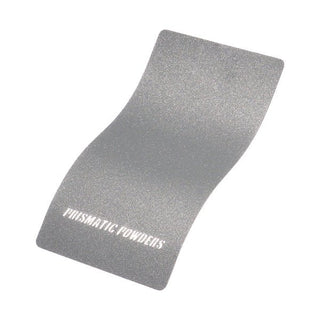 Etched Silver - Metallic Textured Flat Powder Coated Swatch - Modofire