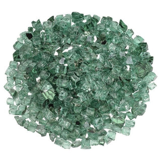 Evergreen Reflective Fire Glass - 1/2" - 10 lbs. - modofire🔥