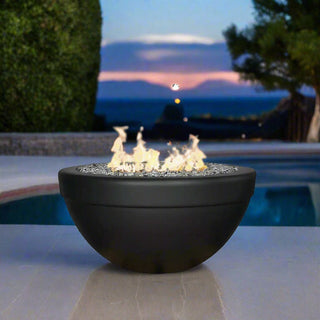 Executive Round Fire Bowl - Concrete (GFRC) - Modofire