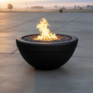 Executive Round Fire Bowl - Concrete (GFRC) - Modofire