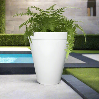 Executive Round Tall Planter / Water Pot - Concrete (GFRC) - Modofire