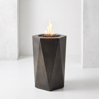 Facet Flame Fire Pillar - Modofire