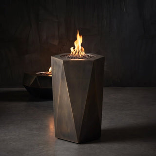 Facet Flame Fire Pillar - Modofire