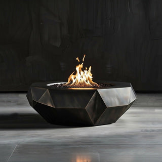Facet Flame Fire Pit Table - Modofire