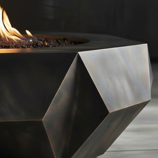 Facet Flame Fire Pit Table - Modofire