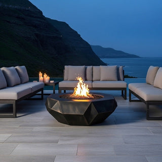 Facet Flame Fire Pit Table - Modofire