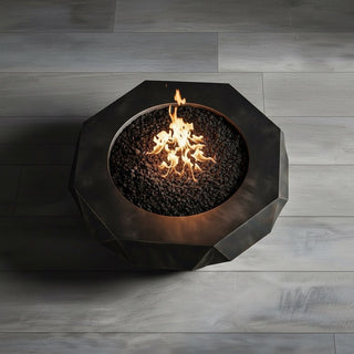 Facet Flame Fire Pit Table - Modofire