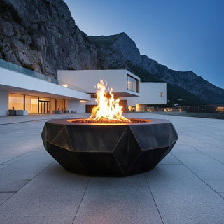 Facet Flame Fire Pit Table - Modofire
