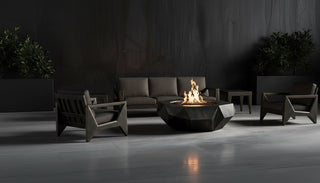 Facet Flame Fire Pit Table - Modofire
