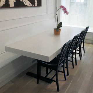 Ferro Dining Table - Concrete with Steel Base - Modofire