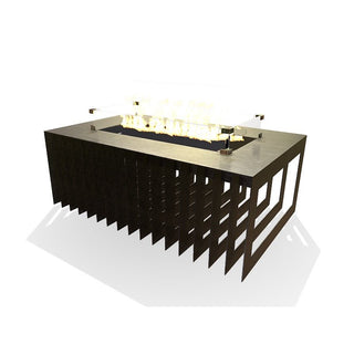 Fins Rectangle Fire Table - Modofire