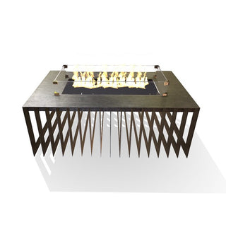 Fins Rectangle Fire Table - Modofire