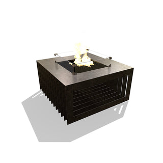 Fins Square Fire Table - Modofire