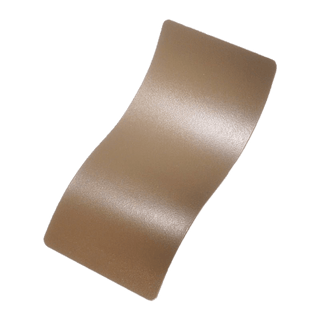 Frosted Tan - Solid Semi - Gloss Powder Coated Swatch - Modofire