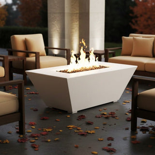 Geo Rectangle Fire Table - Concrete (GFRC) - Modofire
