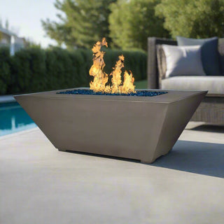 Geo Rectangle Fire Table - Concrete (GFRC) - Modofire