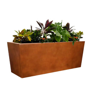 Geo Rectangle Low Planter Box - Concrete (GFRC) - Modofire