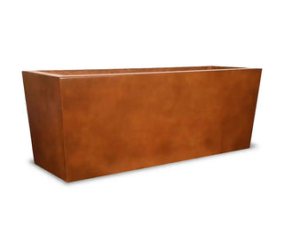 Geo Rectangle Low Planter Box - Concrete (GFRC) - Modofire