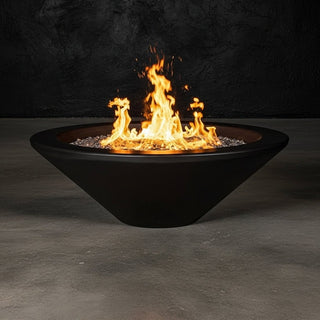 Geo Round Fire Table - Concrete (GFRC) - Modofire