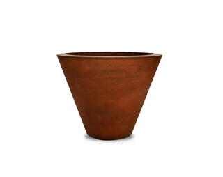 Geo Round Planter Wide Vase - Concrete (GFRC) - Modofire