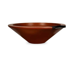 Geo Round Water Spillway & Planter Bowl - Concrete (GFRC) - Modofire