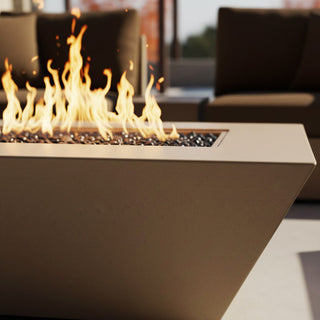 Geo Square Fire Table - Concrete (GFRC) - Modofire