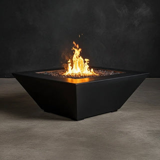 Geo Square Fire Table - Concrete (GFRC) - Modofire