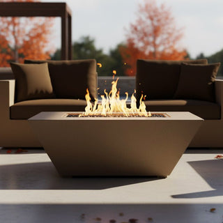 Geo Square Fire Table - Concrete (GFRC) - Modofire