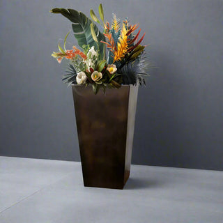 Geo Square Planter Vase - Concrete (GFRC) - Modofire