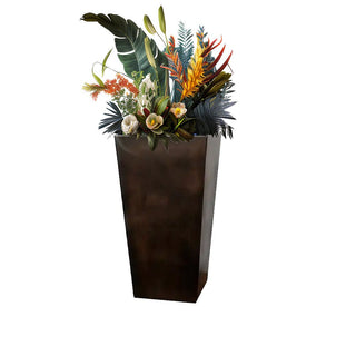 Geo Square Planter Vase - Concrete (GFRC) - Modofire